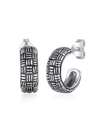 KUZZOI Ohrringe 925 Sterling Silber in Silber