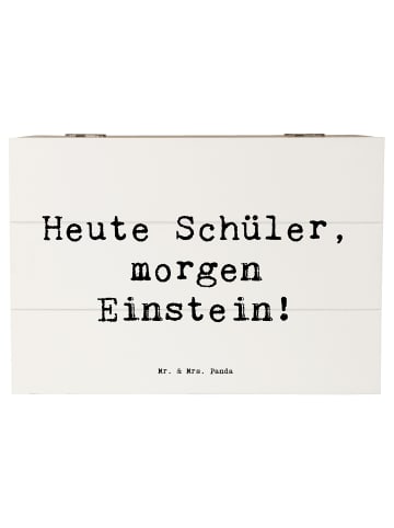 Mr. & Mrs. Panda Geschenkbox Spruch Schulanfang Inspiration mit ... in Weiß