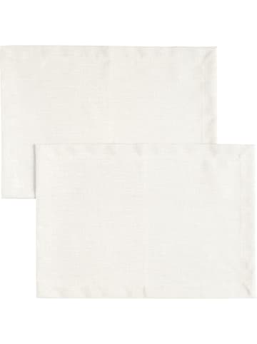 Erwin Müller Tischset 2er-Pack Madrid in creme