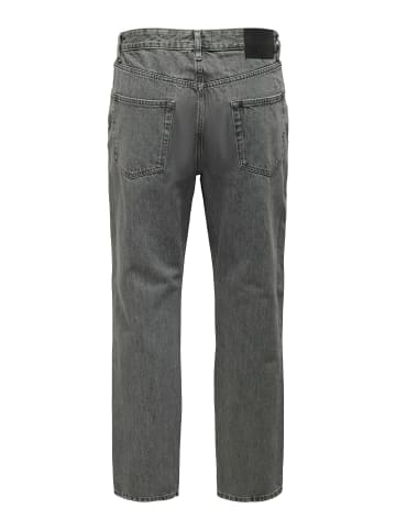 ONLY & SONS Locker geschnitten in Medium Grey Denim