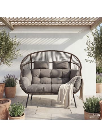 home24 XXL-Gartensessel Vite in Anthrazit