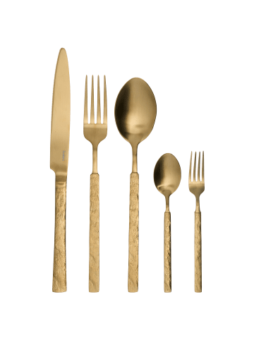 Beliani 30-set Besteck Set BIGOLI in Gold