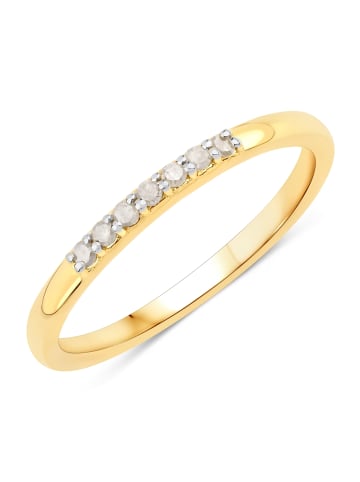 Rafaela Donata Ring Sterling Silber gelbvergoldet Diamant weiß in gelbgold