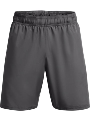Under Armour Sportshorts "Ua Tech Woven Wordmark Short" in Grau