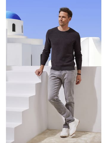 AUTHENTIC LE JOGGER Strickpullover in anthrazit-meliert