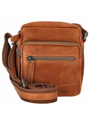 The Chesterfield Brand Bremen - Umhängetasche S 17 cm (black) in cognac