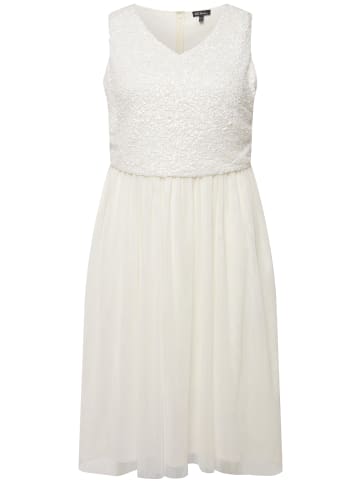 Ulla Popken Midikleid in offwhite