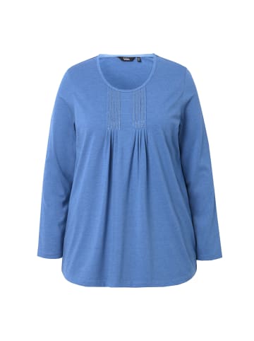 Ulla Popken Shirt in denimblau