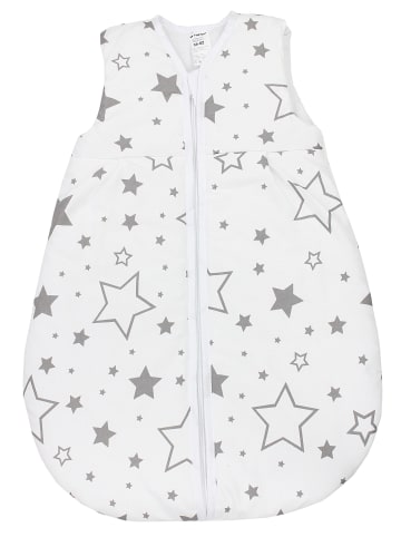 TupTam Baby Ganzjahres Schlafsack Ärmellos Wattiert in weiß Modell 1