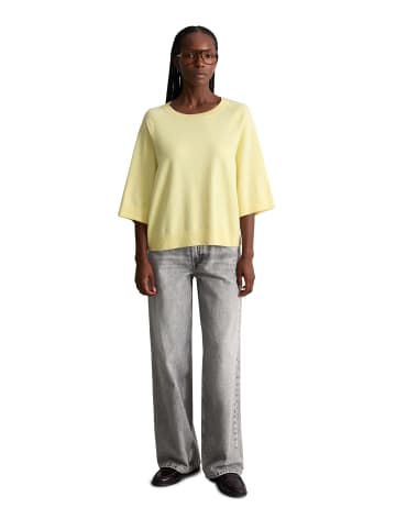 Marc O'Polo DENIM Strickpullover oversize in Medium Yellow Melange