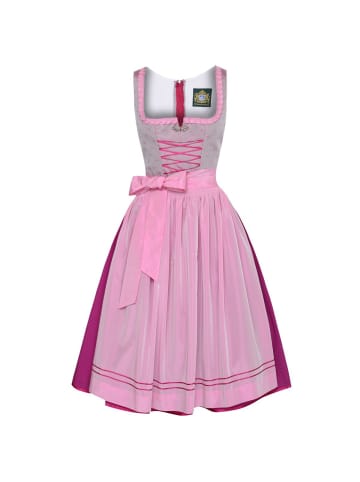 Hammerschmid Midi Dirndl in Rosa