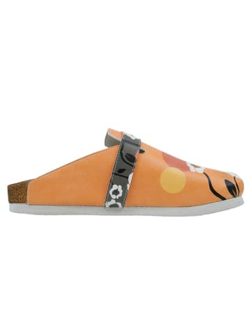 Dogo Comfie Hausschuhe - Retrograde 38 in Orange