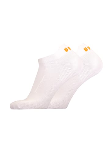 UphillSport Füßlinge FRONT LOW 2er Pack in White