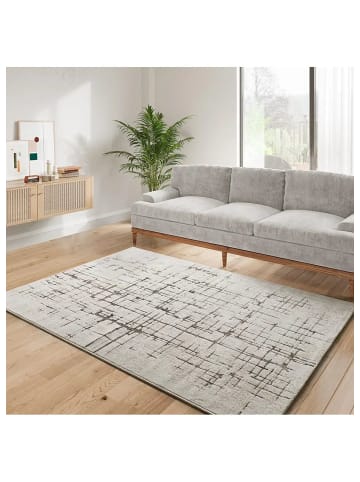 Atticgo Kurzflor-Teppich CERES in creme / braun