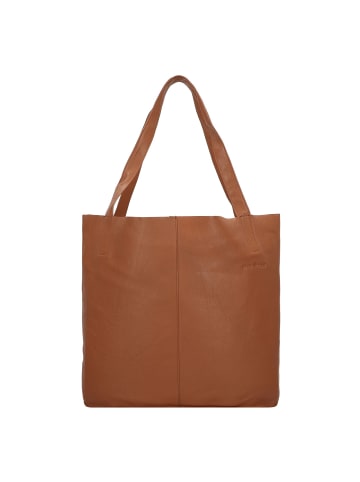 Greenburry Nappa Shopper Tasche Leder 43 cm in caramel