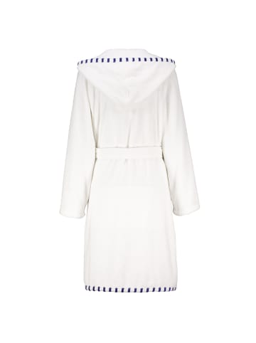 Cawö Home Cawö Home Bademäntel Damen Kapuze Breton 848 weiß - 600 in weiß - 600