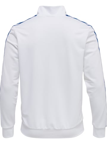 Hummel Hummel Sweatshirt Hmlnathan Training Herren in WHITE/TRUE BLUE