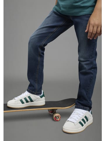 Kidsworld Straight-Jeans in dark blue used