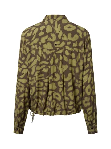 MARC CAIN SPORTS  Hemdbluse in oliv erbse - 0001