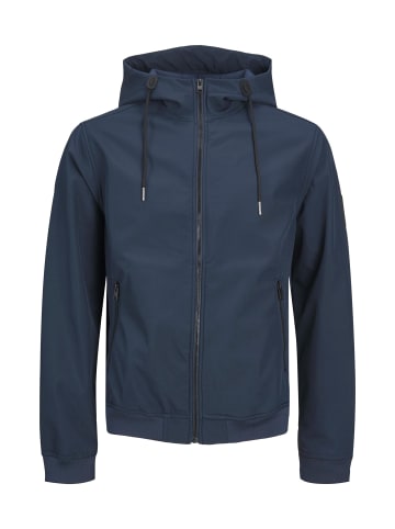 Jack & Jones Softshelljacke 'Basic' in dunkelblau