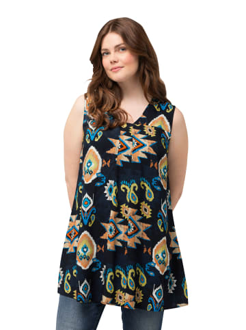 Ulla Popken Blusentop in marine