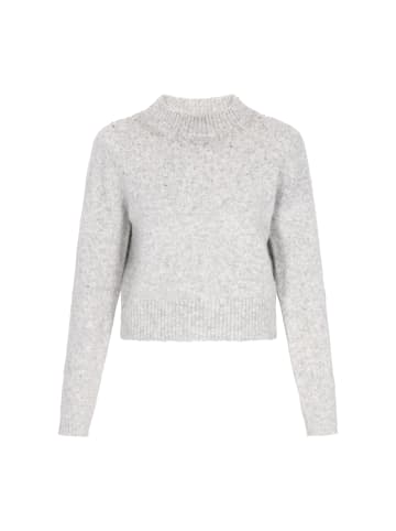 DreiMaster Vintage Women Sweater in light grey melange