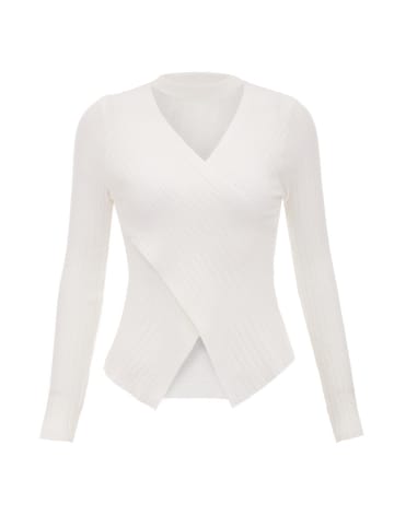 aleva Strickpullover in Weiss