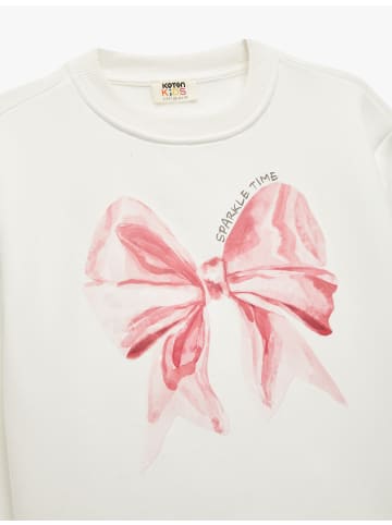 KOTON SWEATSHIRTS in Ekru