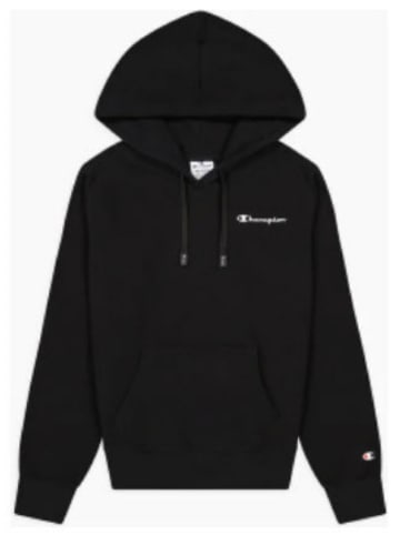 Champion Hoodie Hooded Sweatshirt in Black