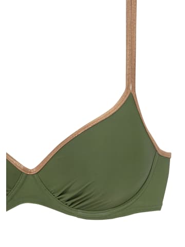 Bruno Banani Bügel-Bikini-Top in oliv