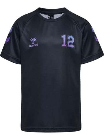 Hummel Hummel T-Shirt Hmlshimmer Kinder in BLACK/CAYENNE