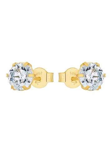 Amor Ohrstecker Gold 585/14 ct in Gold