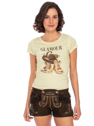 MADDOX Lederhose DALIA in braun