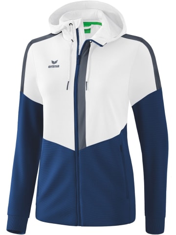 erima Trainingsjacke "Squad Trainingsjacke Mit Kapuze" in Weiß