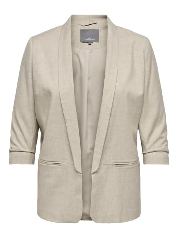 ONLY Carmakoma Blazer in White Pepper