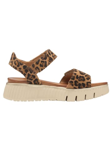 Tamaris WIDE FIT Sandale in LEOPARD