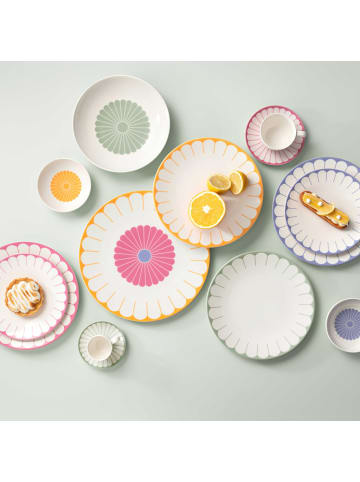 Villeroy & Boch 4er Set Müslischalen-Set Fleur Vert ø 14,1 cm in bunt
