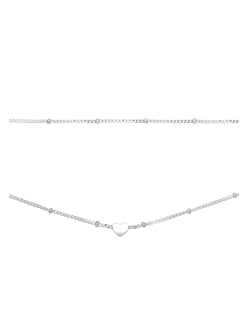 Elli Halskette 925 Sterling Silber Herz in Silber