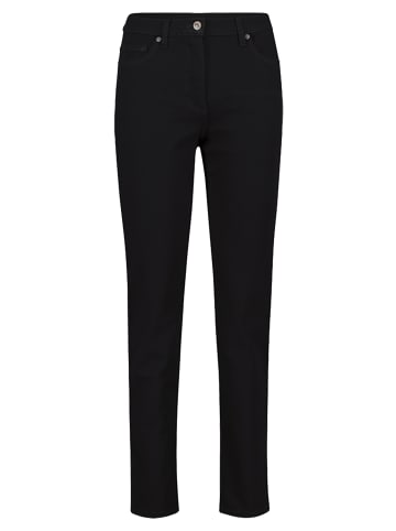 Betty Barclay Perfect Body-Jeans mit Steppungen in Schwarz/Schwarz