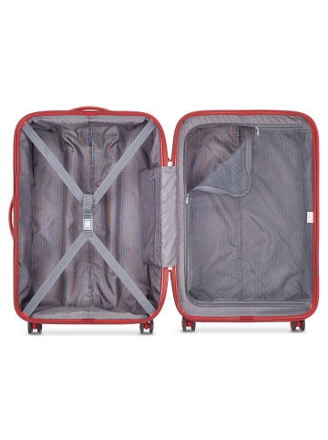 Delsey Caumartin 4-Doppelrollen Trolley 70 cm in rote