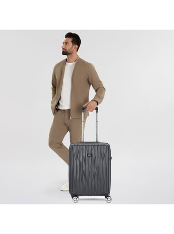 BRIC`s Cervia 4 Rollen Kabinentrolley 55 cm dark-grey