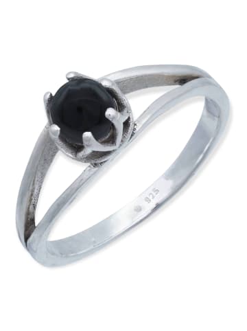 mantraroma 925er Silber - Ringe mit Onyx