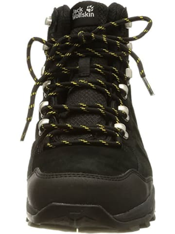 Jack Wolfskin Wanderschuh Refugio Texapore Mid M in Schwarz