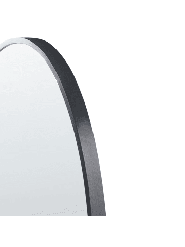 Beliani Wandspiegel SALINS in Schwarz - (W) 47 x (H) 160 x (L) 3 cm