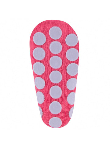 ewers 2er-Set Stoppersocken ABS 2er Pack Regenbogen/Ringel in sorbet pink-beige mel.