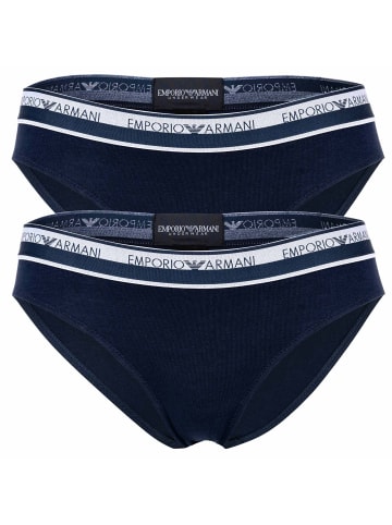 Emporio Armani Slip 2er Pack in Marine