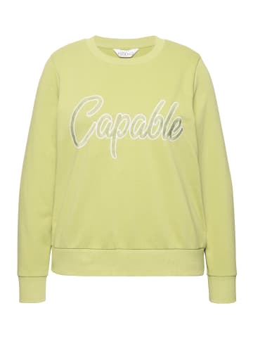 Studio Untold Sweatshirt in pistaziengrün