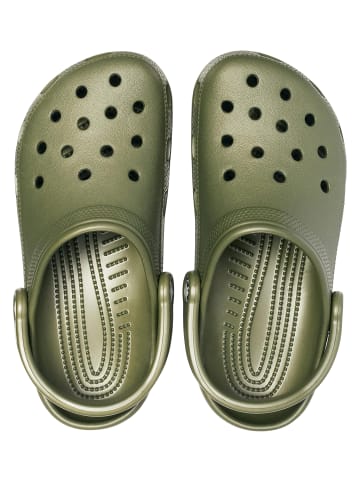 Crocs Crocs Sandale Classic Clogs mit kippbaren Fersenriemen in grün