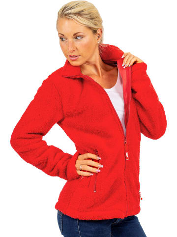Reichstadt Fleecejacke S in Red