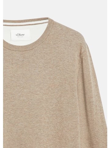 s.Oliver Strickpullover in 86W1_hellbraun